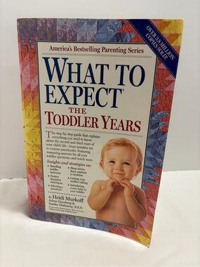 What to Expect The Toddler Years - White Cover Parenting Book